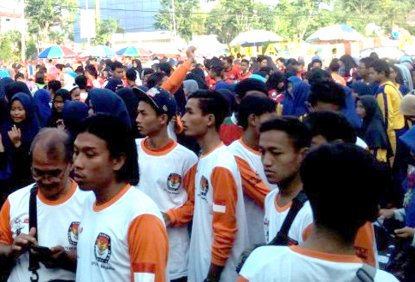 Gencarkan Gerakan Sadar Pemilu, KPU Bangkalan gelar JJS